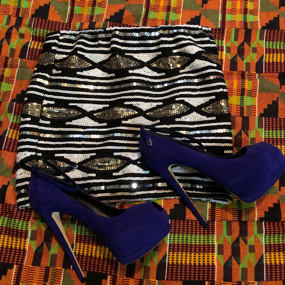 Suede purple Giuseppe Zanotti heels size 38